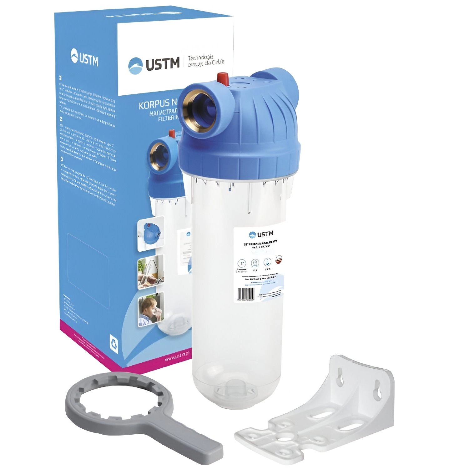 Korpuss filtram WFW 5" 1/2" USTM