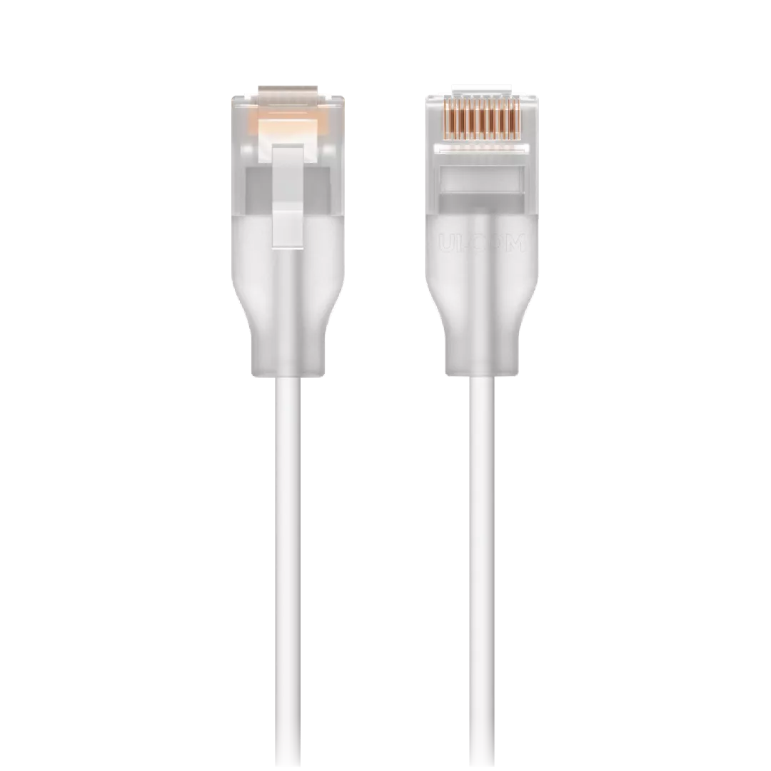 Ubiquiti UACC-Cable-Patch-EL-0.3M-W networking cable Translucent