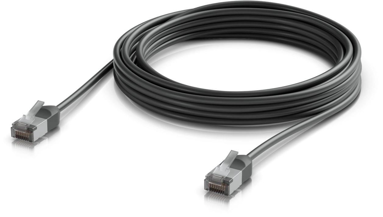 Ubiquiti Ubiquiti UACC-Cable-Patch-Outdoor-C6A-5M-BK kabel sieciowy Czarny