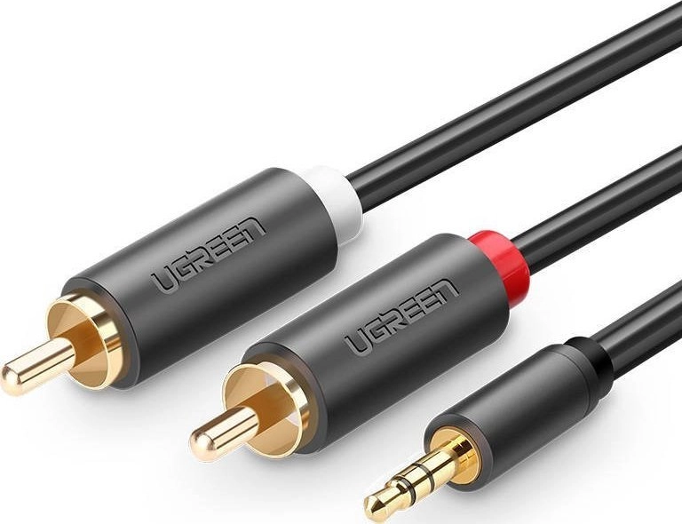 3.5mm to 2 x RCA