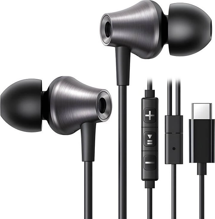 Handsfree USB-C UGREEN EP105  Black 35754