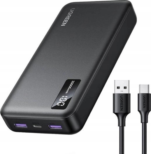 Powerbank Ugreen PB312 20000mAh Szary 25683