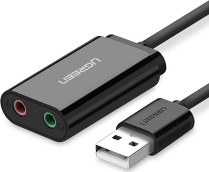 Ugreen US205 Sound Card Black (30724B)