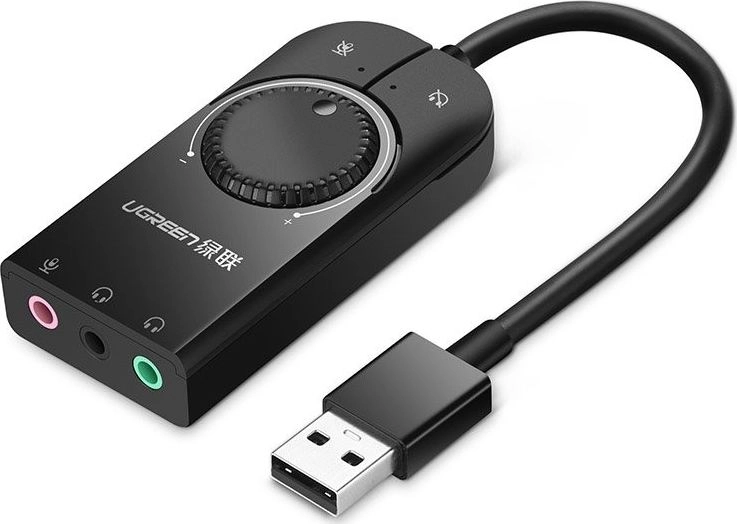 Karta dźwiękowa Ugreen External USB Sound