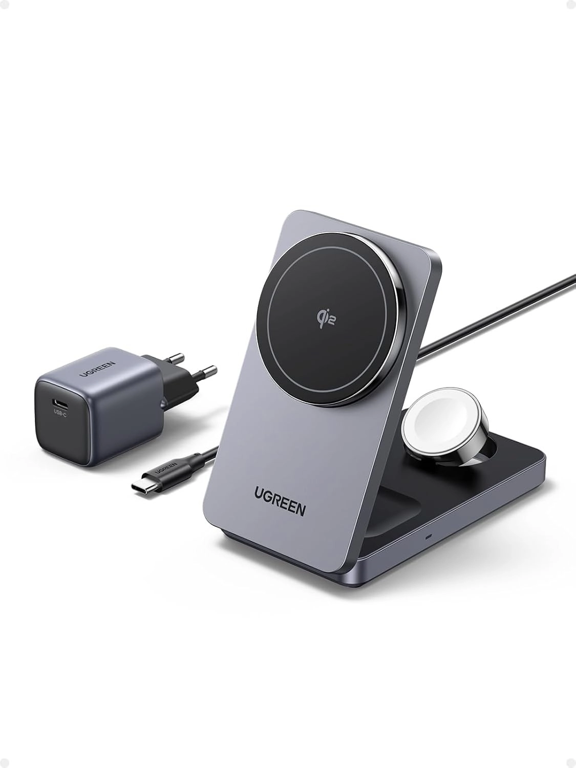 UGREEN W707 3-in-1 15W Magnetic Wireless