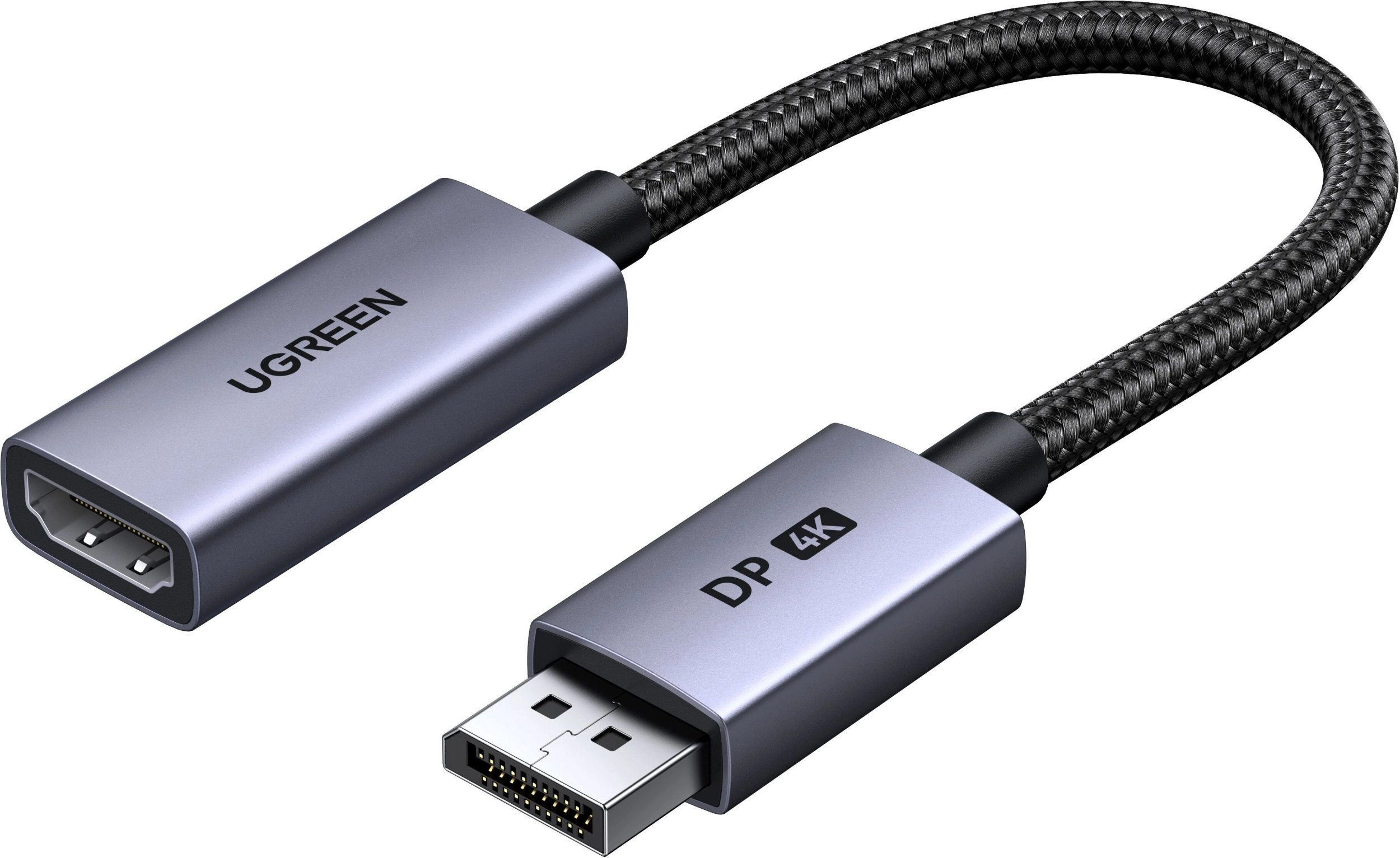 Adapter UGREEN DP139 DisplayPort–HDMI 0.2m