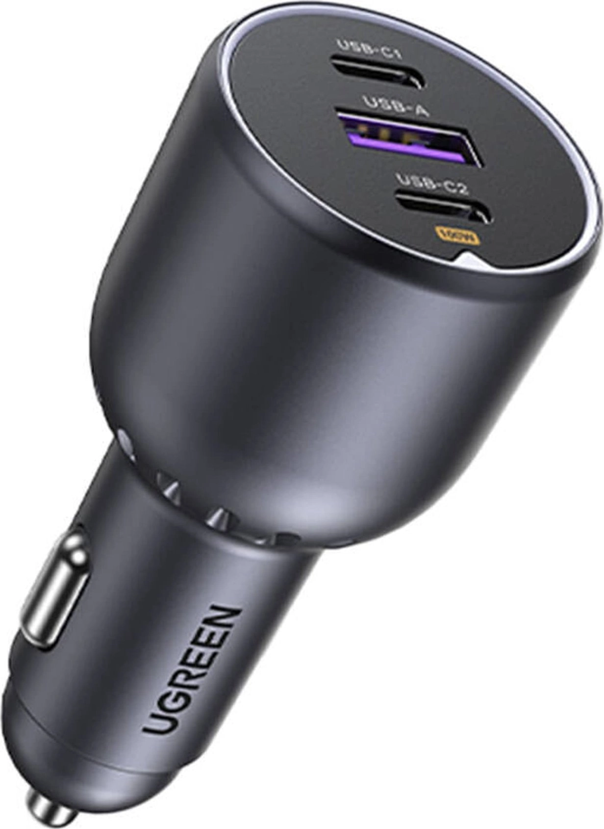Ugreen 130W 3-Port Fast Car Char