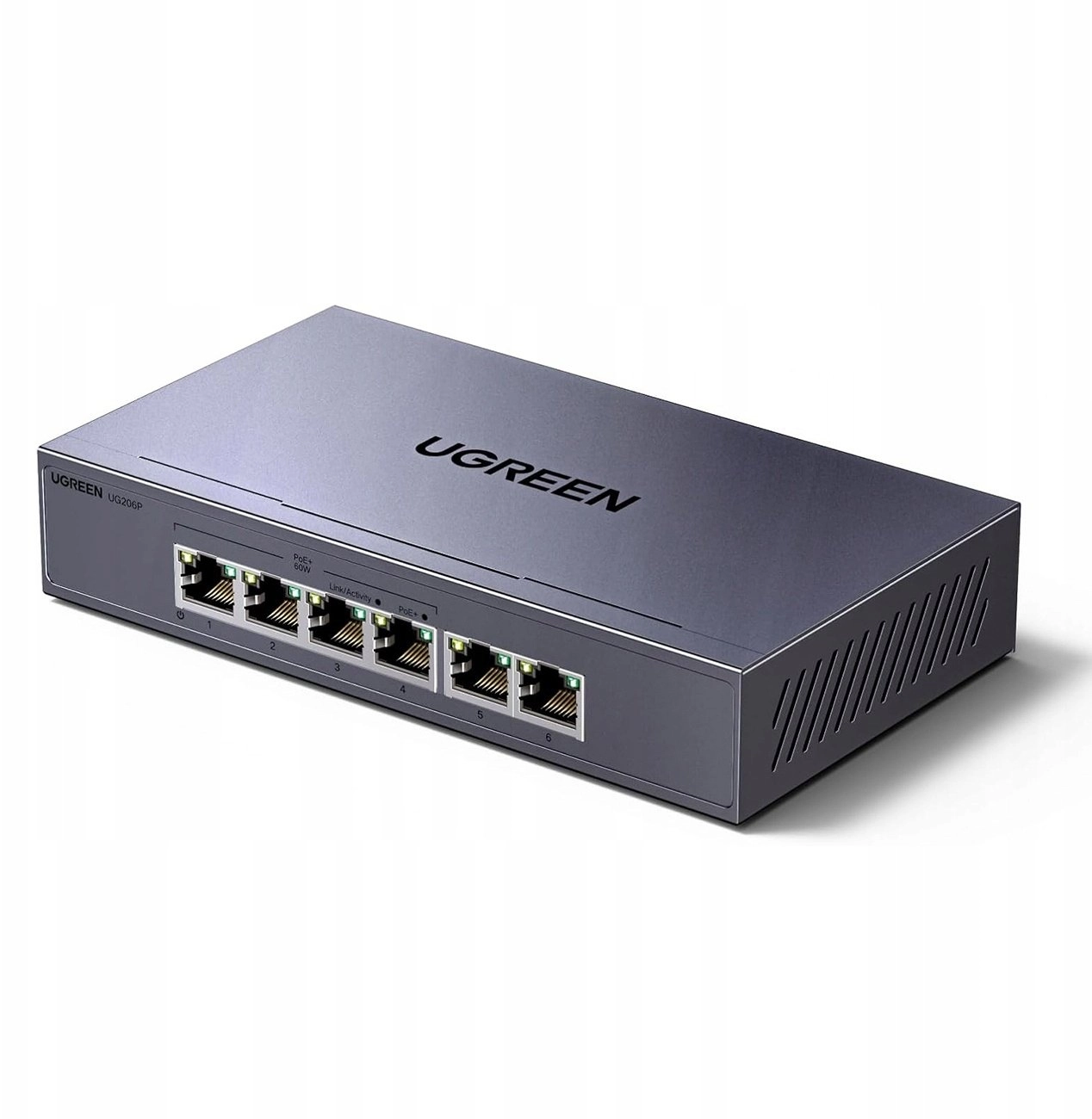 Switch Ugreen 6-Port 1Gb/s Ethernet switch