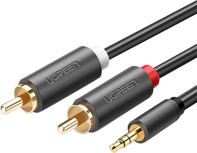 3.5mm to 2 x RCA