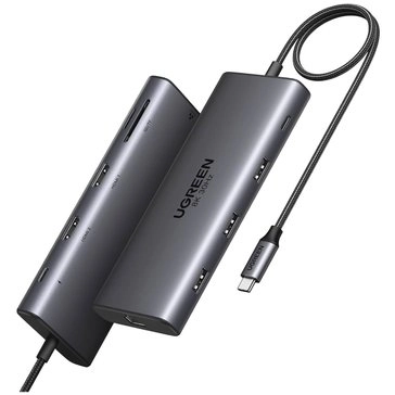 Hub USB-C Ugreen CM639  2x HDMI