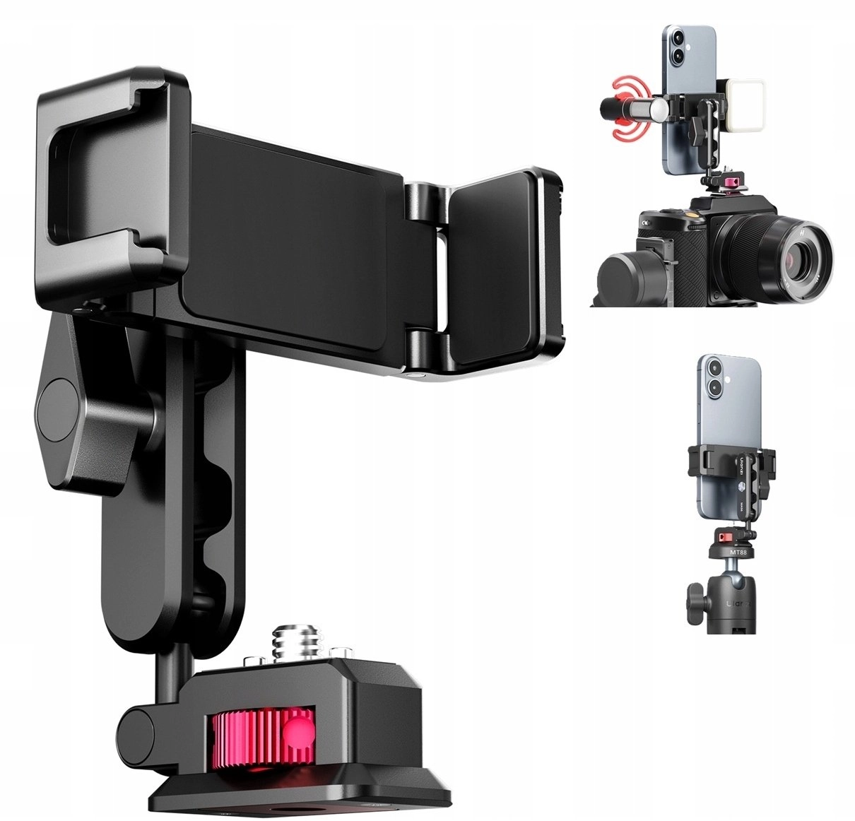 Ulanzi Holder Mount Phone Tripod Camera