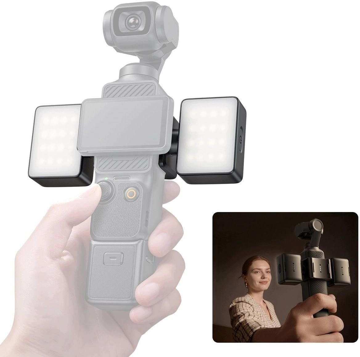 Ulanzi LED Flash Dual Magnetic Light