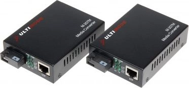 Media converter single-mode set TXRX M-207M