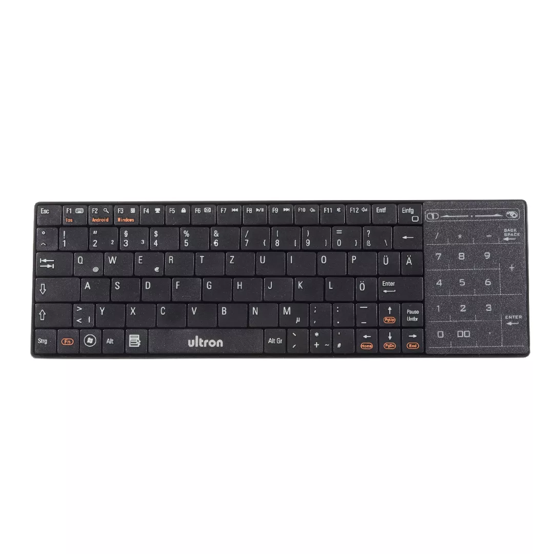 Ultron UMT-BT keyboard Bluetooth QWERTZ German