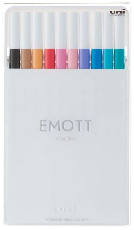 Uni-Ball EMOTT marker 10 pc(s) Beige