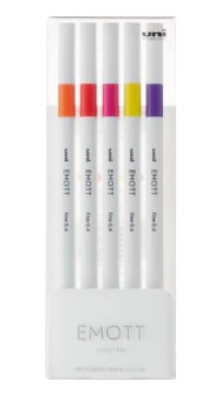 Uni-Ball EMOTT No.2 marker 5