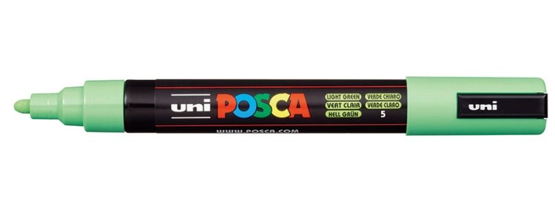 POSCA PC-5M Light Green 12988391 4902778916216