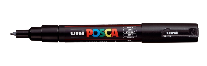 POSCA PC-1MC Black 12988544 4902778654057