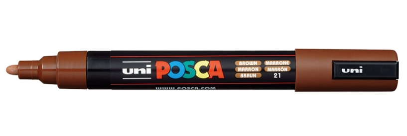 POSCA PC-5M Brown 14116992 4902778916155