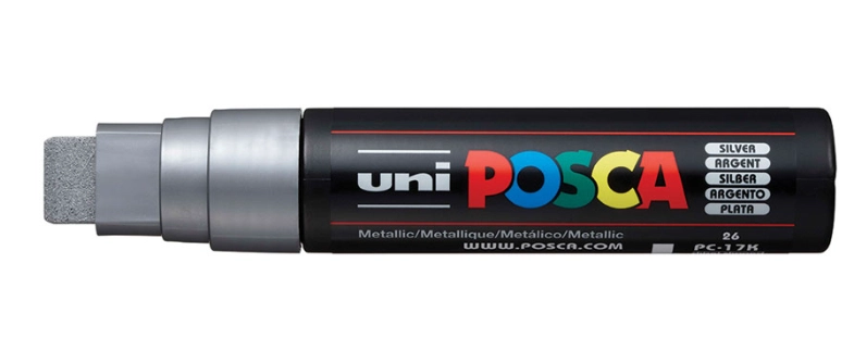 POSCA PC-17K Silver 186382 4902778202289