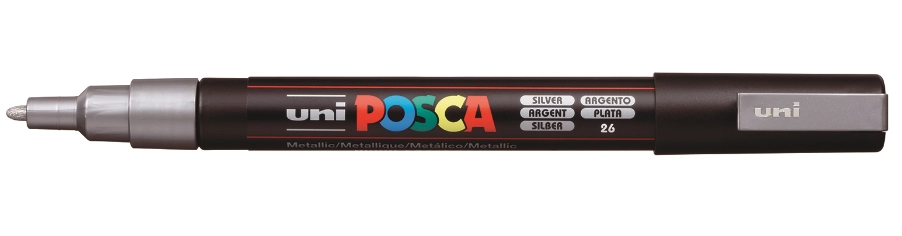 POSCA PC-3M Silver 12988443 4902778915936