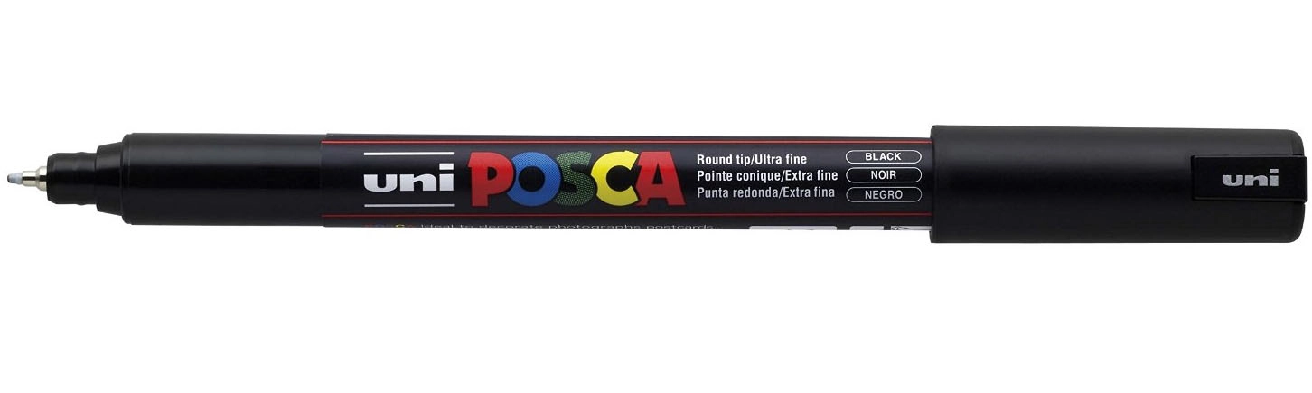 POSCA PC-1MR Black 12988416 4902778089866