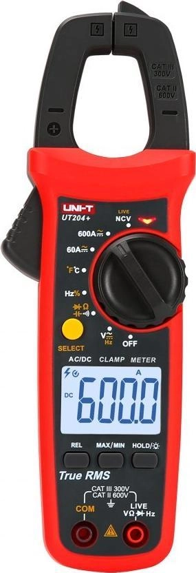 Uni-T UT204+ Clamp Meter MIE0403 5901890057073