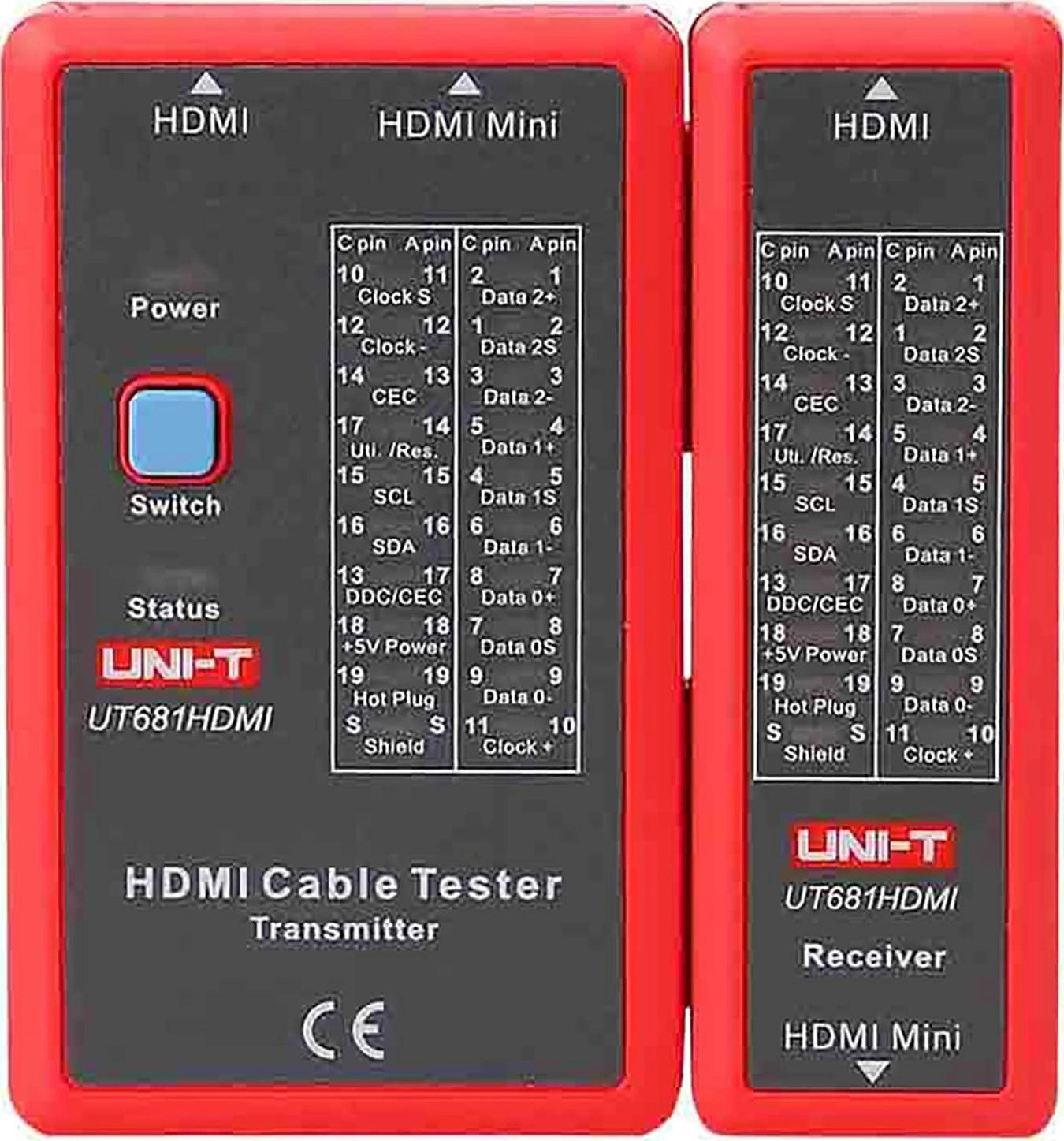 Uni-T Tester cable HDMI UT681HDMI MIE0413