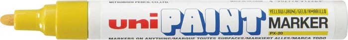 Mitsubishi Lackmarker UNI PAINT PX-20 gelb