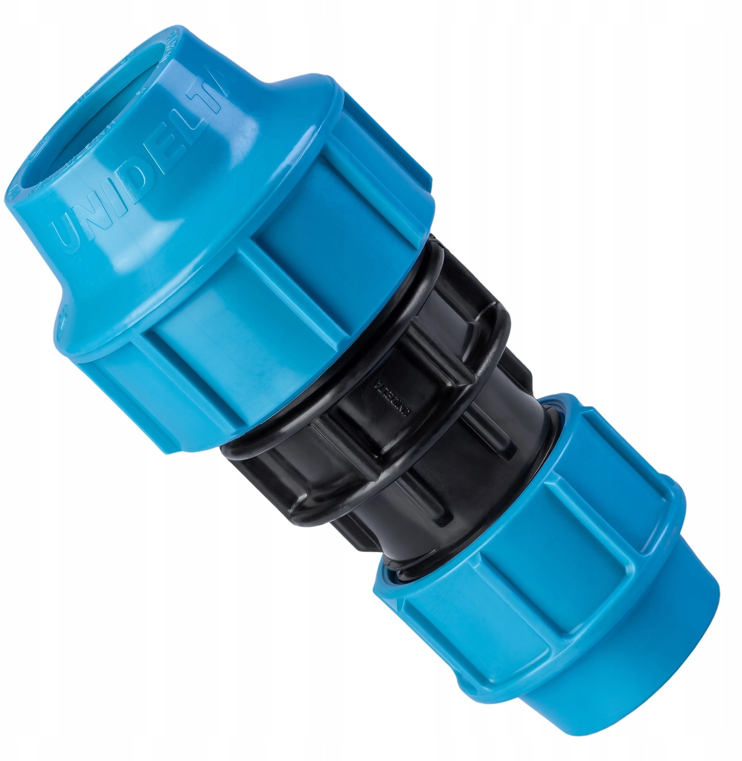 Red PE A-U connector 63x50 601163