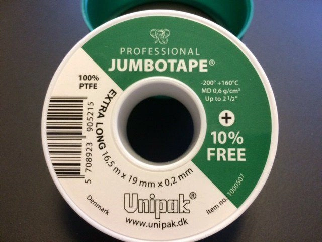 Unipak Jumbotape Teflon tape 11m X