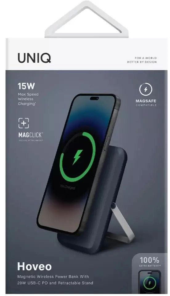 Powerbank Uniq Powerbank magnetyczny UNIQ Hoveo