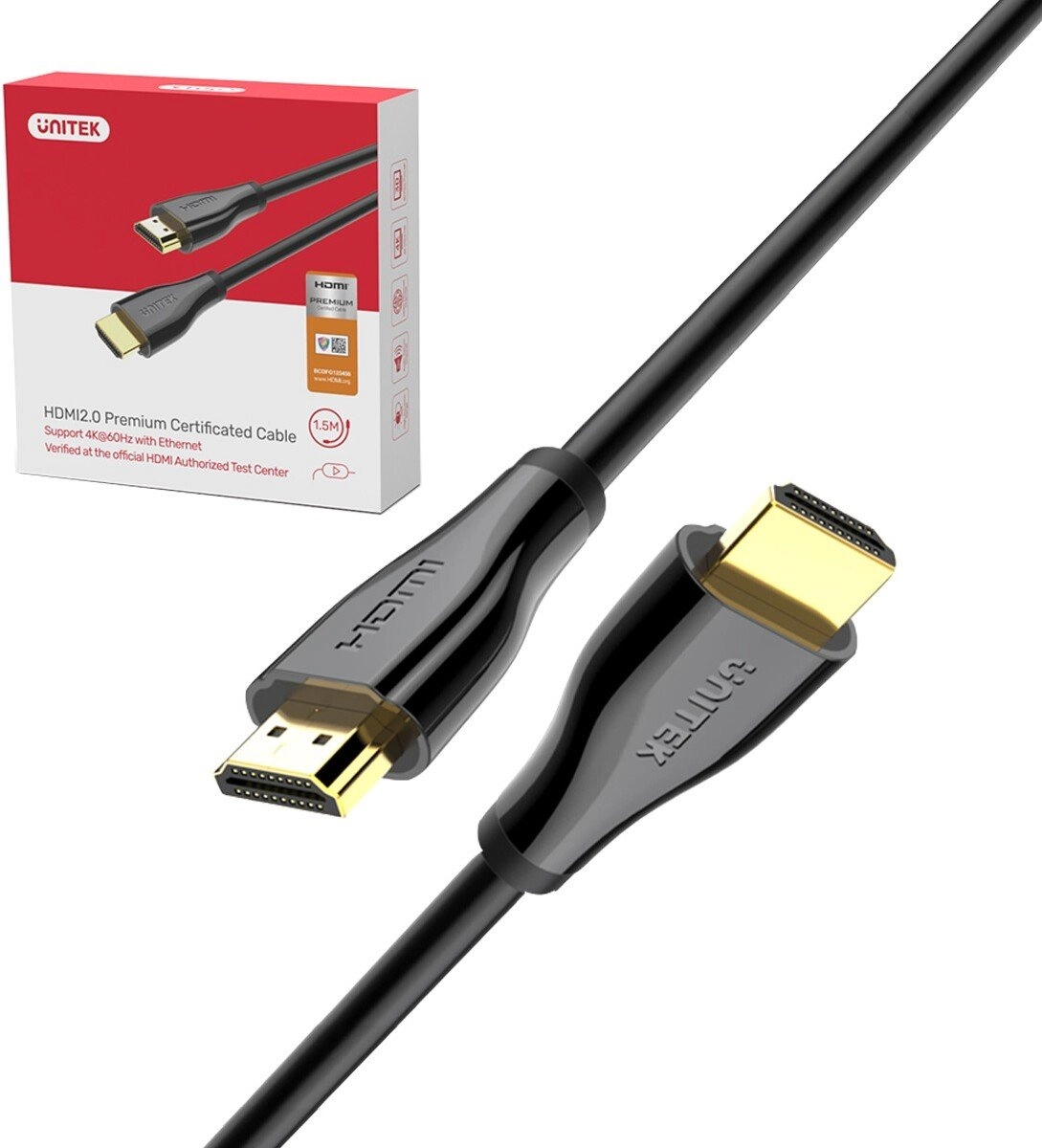 UNITEK Certified Hdmi Cable 2.0