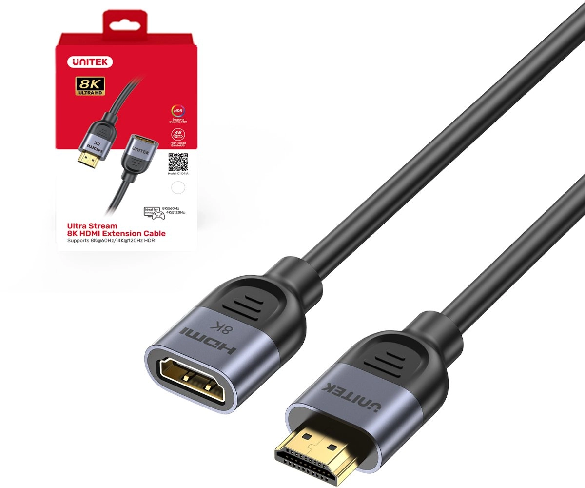 Unitek przedluzacz HDMI (M) - HDMI