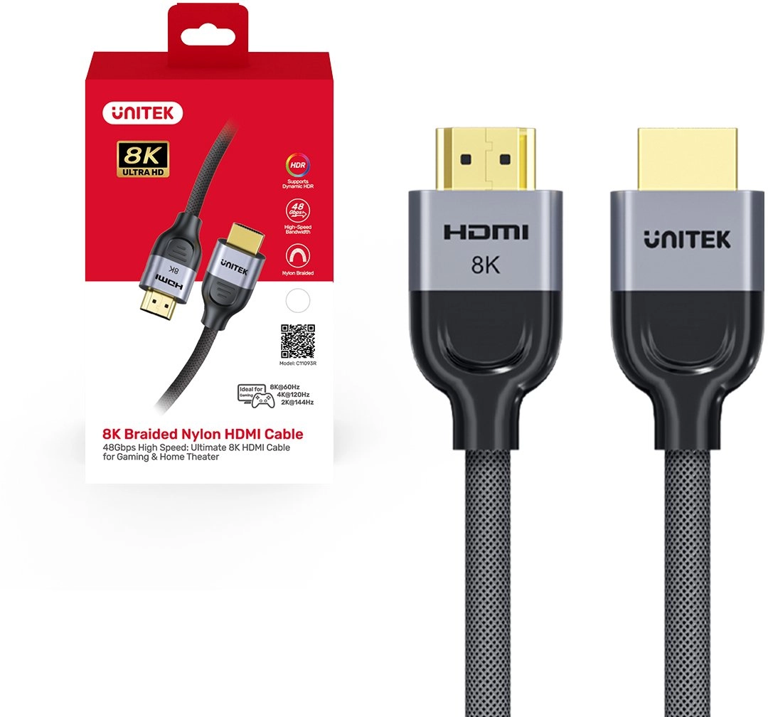 Kabel HDMI 2.1 Unitek 8K@60Hz