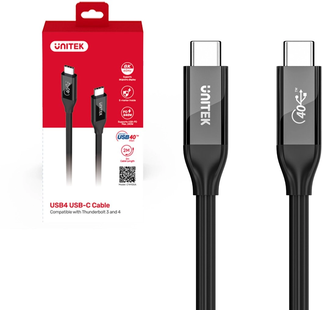 Unitek USB-C 4.0 PD cable