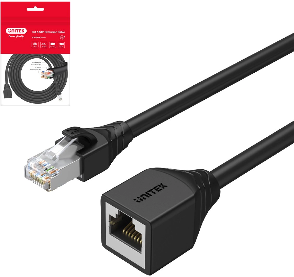 UNITEK C1896BK-5M networking cable Black Cat6