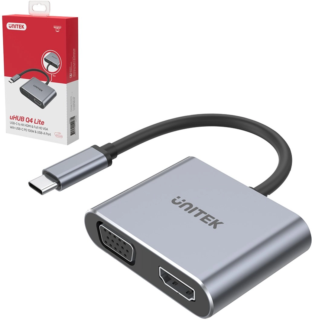 UNITEK D1049A laptop dock/port replicator USB