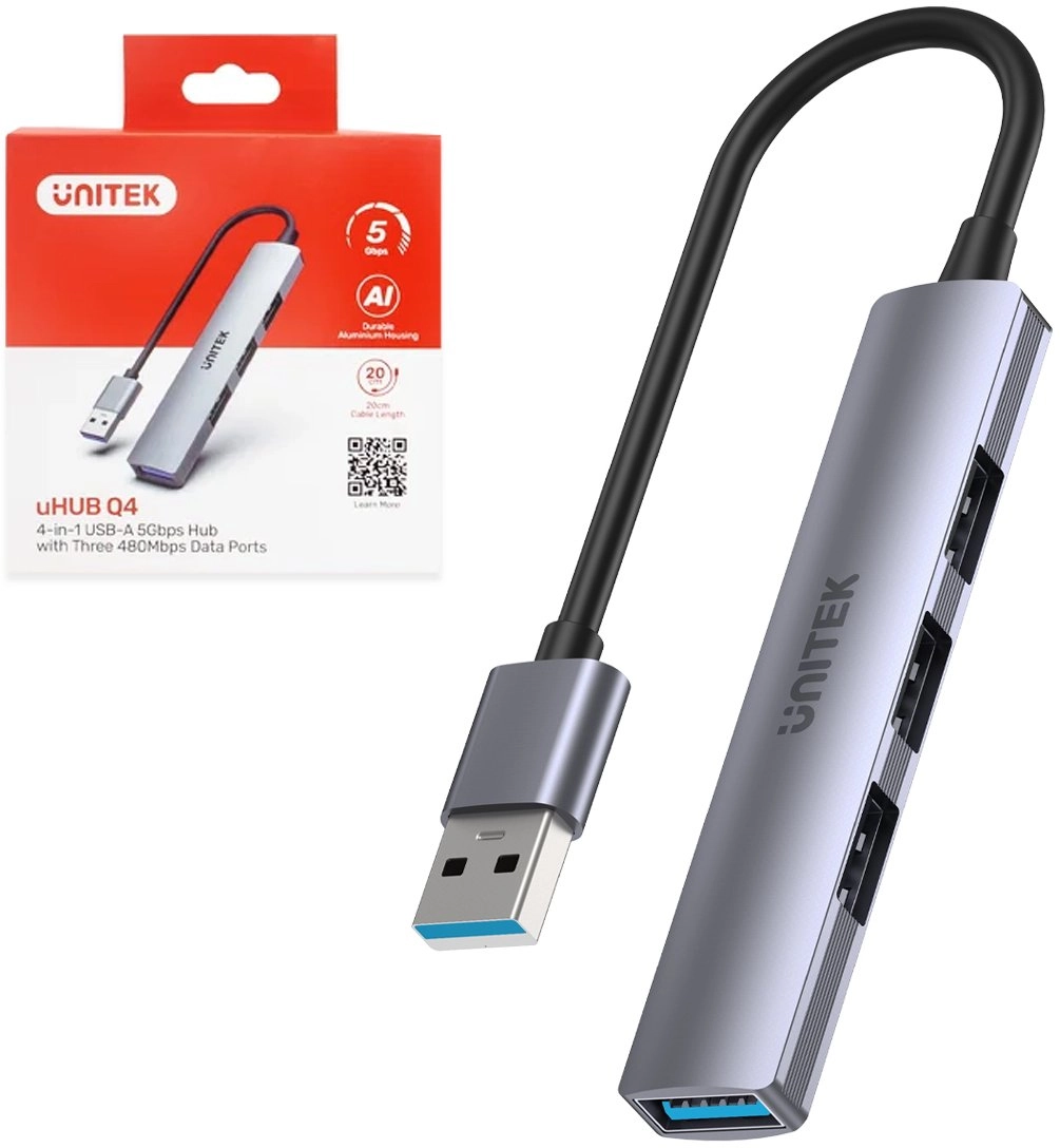 UNITEK H1208A interface hub USB 3