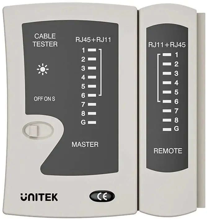 Unitek RJ45/RJ11 network cable tester (OT140AGY01)