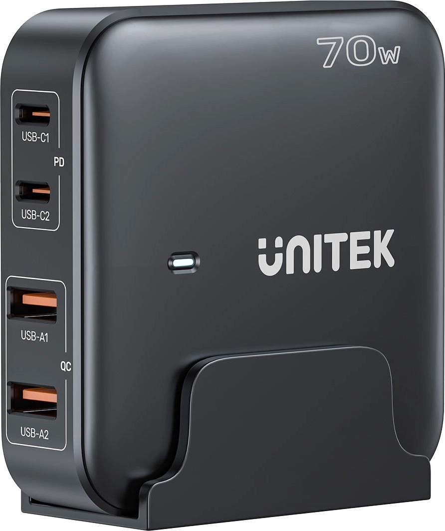 GaN network charger - Unitek P1228ABK01-EU