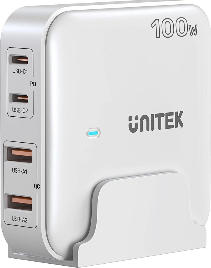 GaN network charger - Unitek P1229AWH01-EU