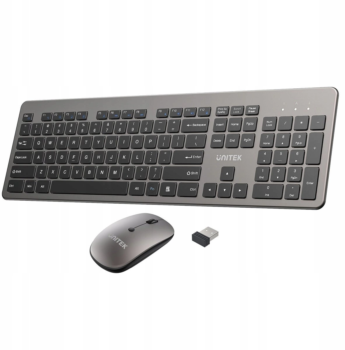 Unitek SlimDuo 2.4G bezvadu peles un tastatūras komplekts