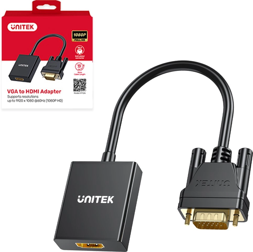 Unitek HDMI - D-Sub (VGA) AV