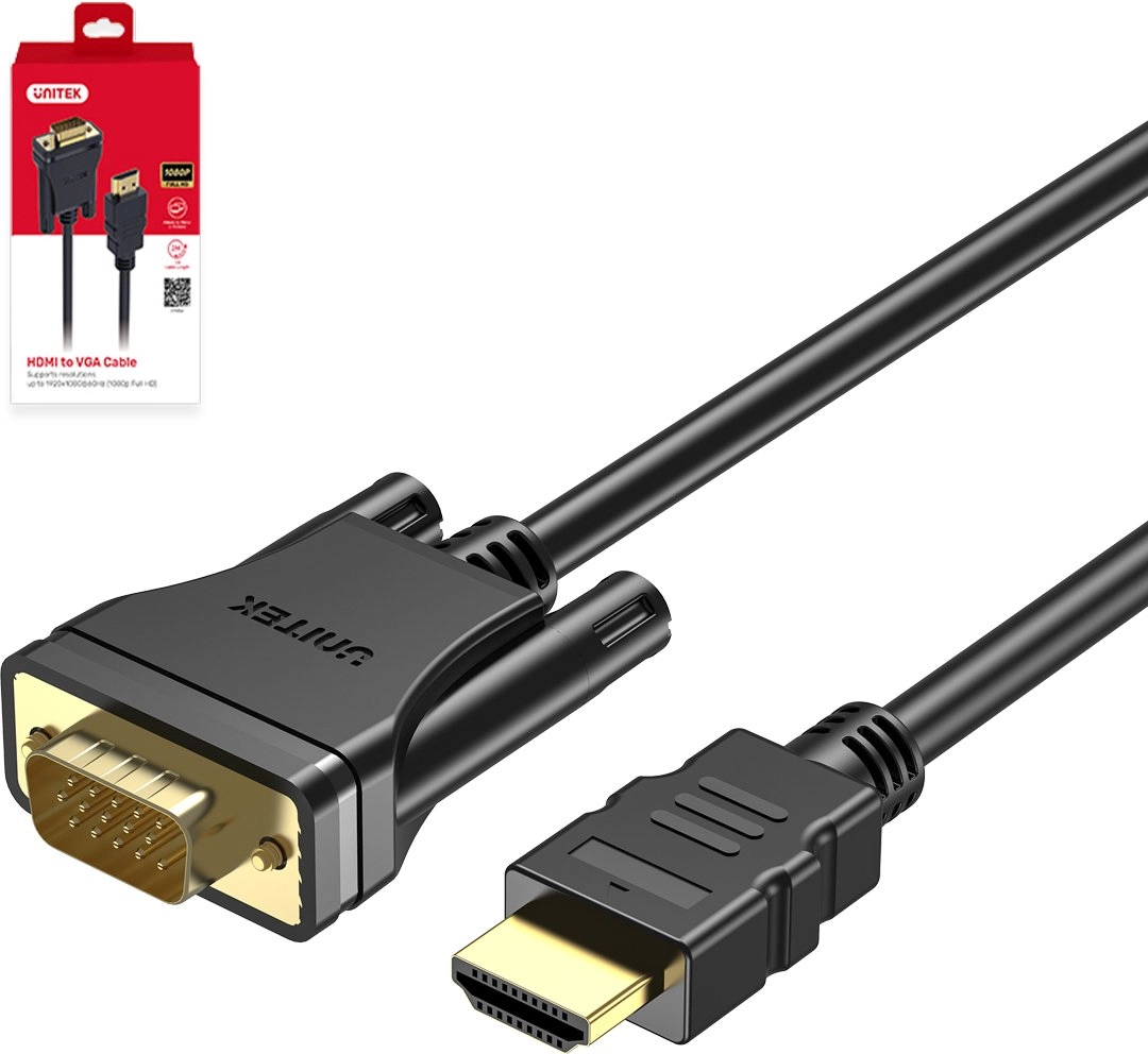 Unitek HDMI - D-Sub (VGA) cable