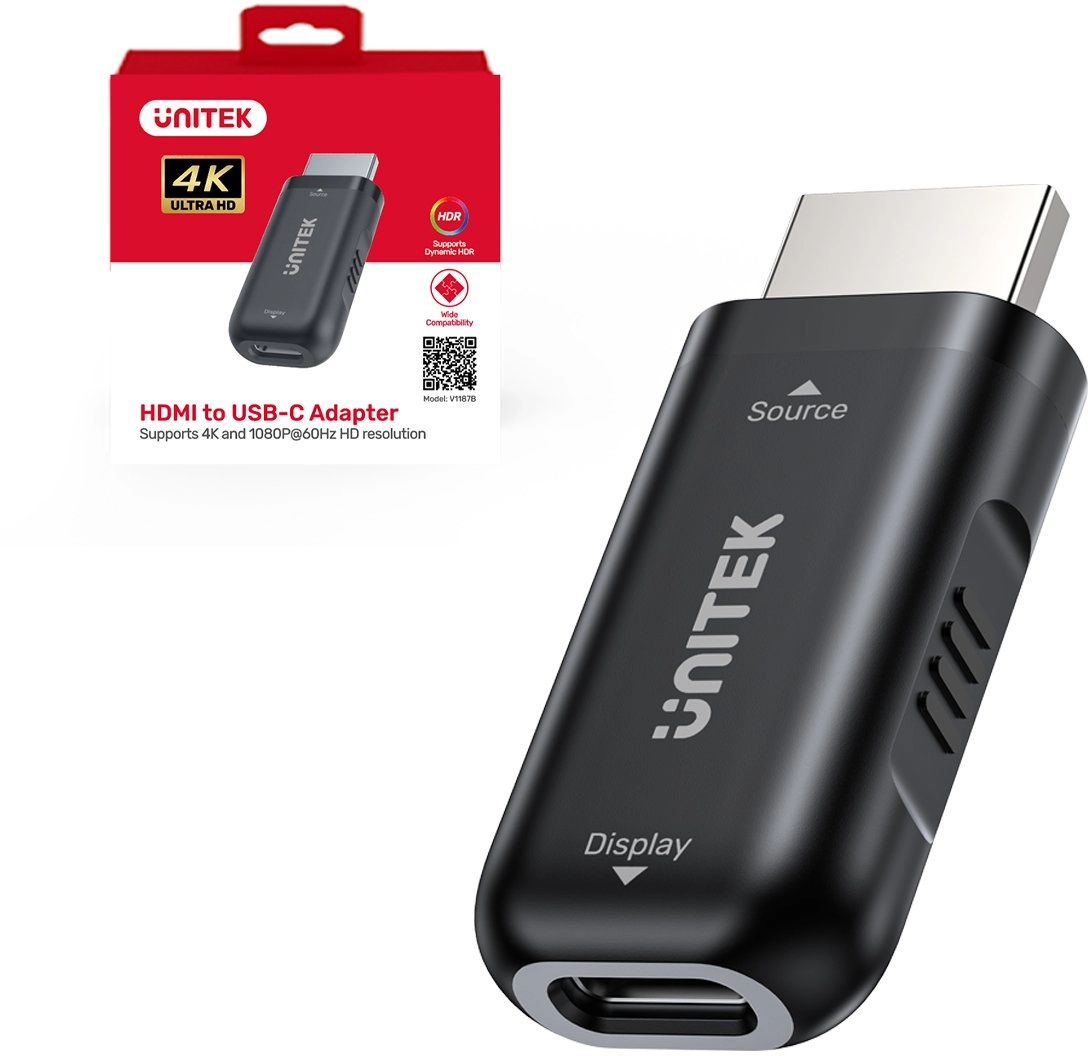 UNITEK HDMI ADAPTER - USB-C HDR/HDCP