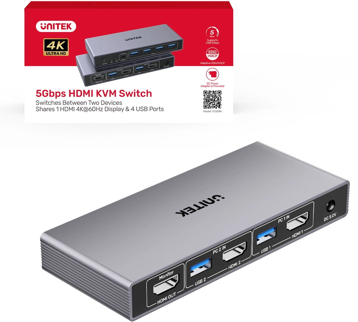 Unitek 4K@60Hz USB 3.0 HDMI