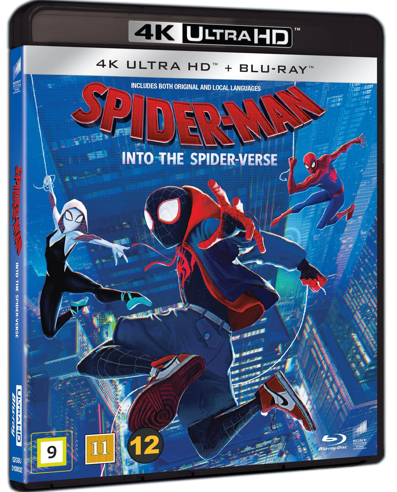 Spider-Man: Into The Spider-Verse (4K Uhd+Blu