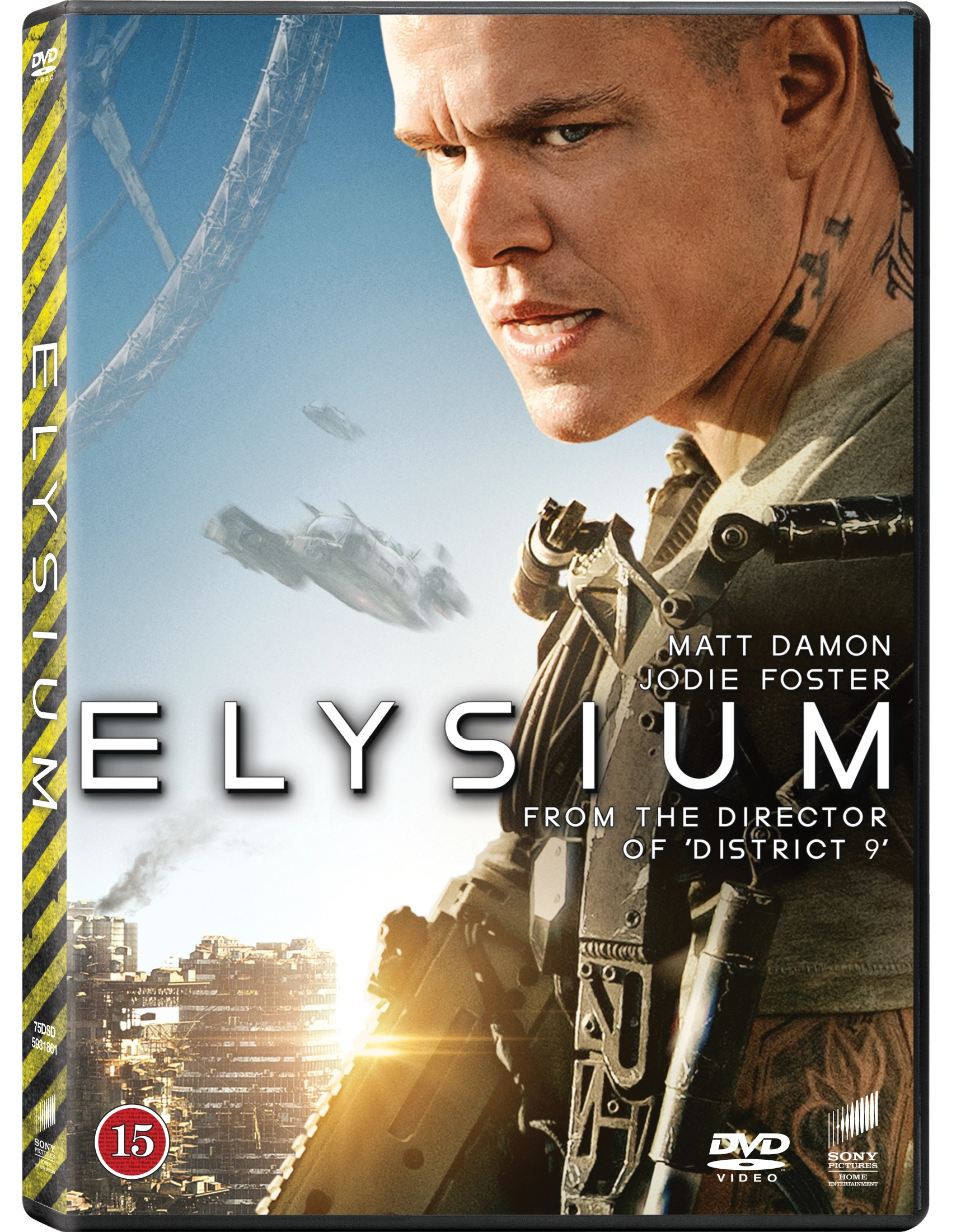 Elysium  (Matt Damon and Jodie Foster)