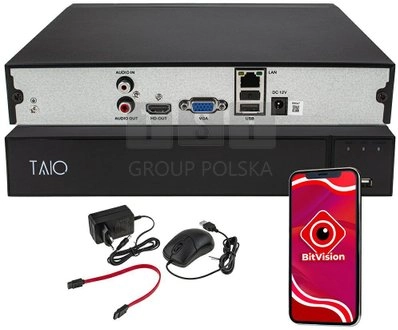 Uniview NVR-8-8MP-F recorder 9-channel 4K IP